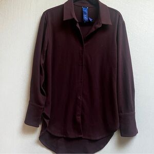 Kit & Ace Here and There Button Up Shirt Sz M